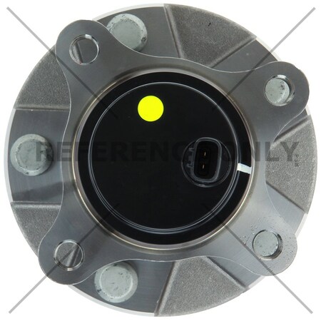 Centric Premium Hub and Bearing Assembly; With Integral ABS, Parts 407.44021